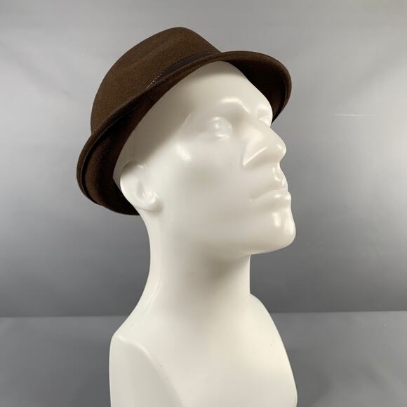 GUCCI Size L Brown Rabbit Hats - Picture 1 of 9